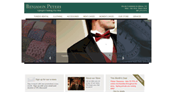 Desktop Screenshot of benjaminpeters.com